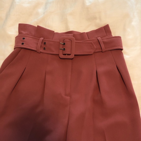 TOPSHOP ayla trousers pant 4 (0-2) pink - Picture 6 of 8